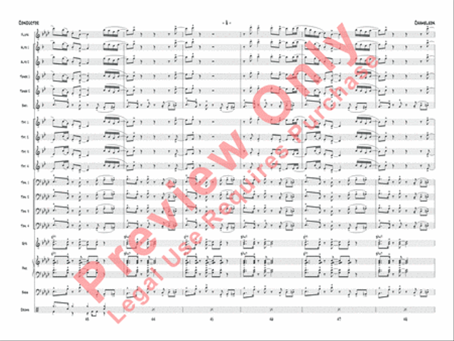 Chameleon Jazz Ensemble scores gallery preview page 11
