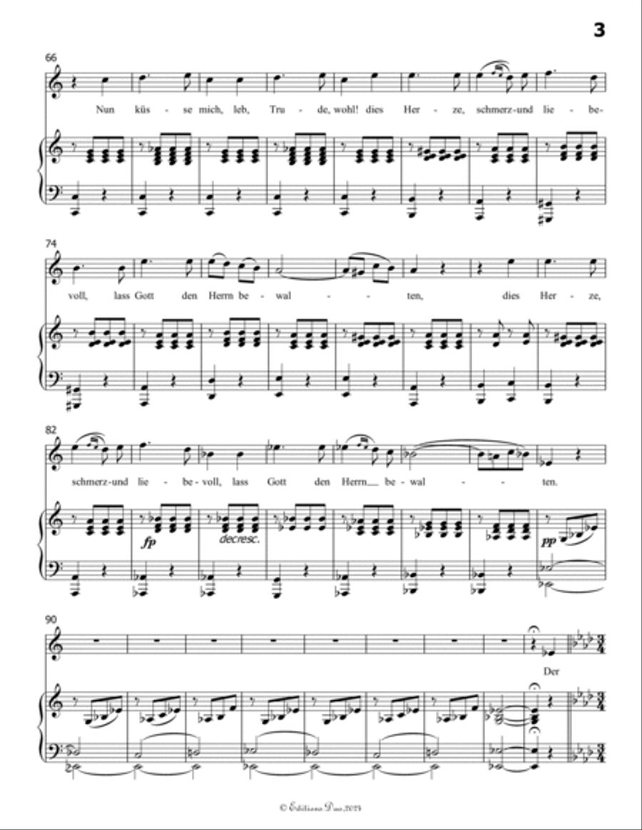 Der Liedler, by Schubert, Op.38(D.209), in a minor Voice scores gallery preview page 5