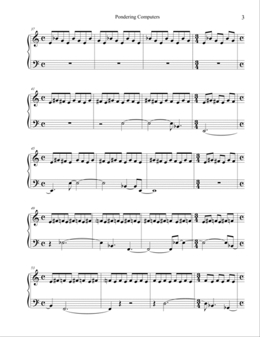 Pondering Computers Piano Method scores gallery preview page 3