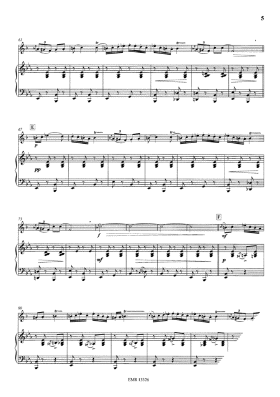Hora Staccato Hora Staccato Clarinet Solo scores gallery preview page 5