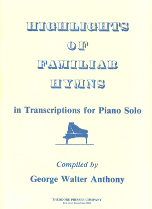 Book cover for Highlights of Familiar Hymns