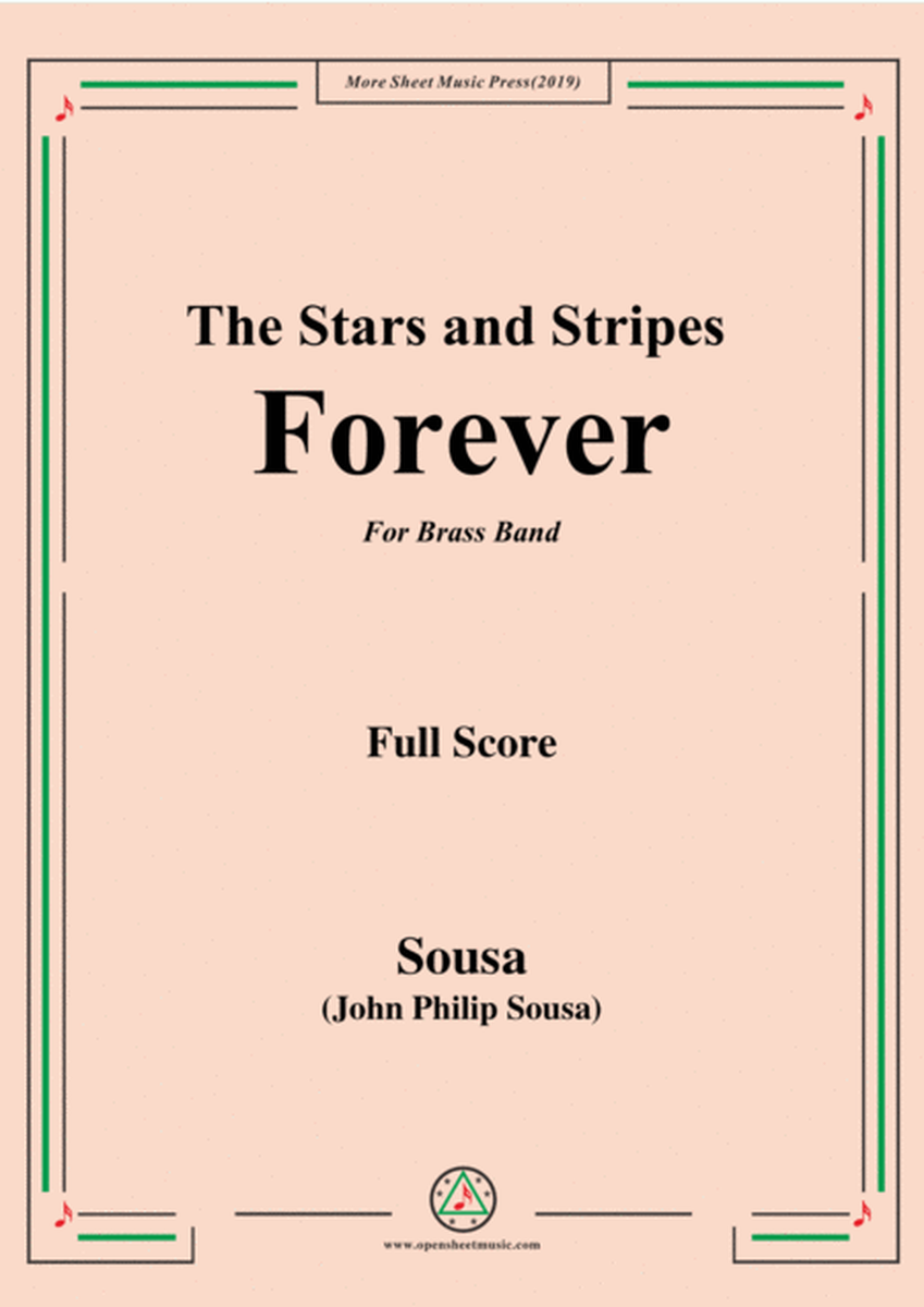 Sousa-The Stars and Stripes Forever,for Brass Band image number null