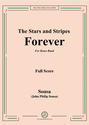 Book cover for Sousa-The Stars and Stripes Forever,for Brass Band