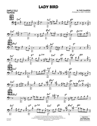 Lady Bird (arr. Mike Tomaro) - Sample Solo - Trombone