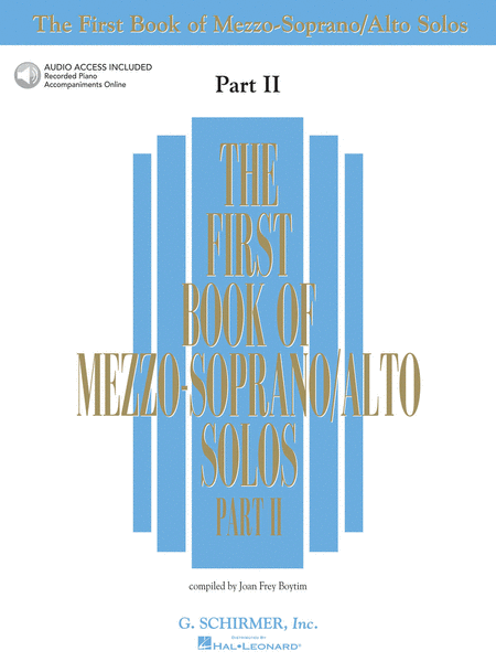 The First Book of Mezzo-Soprano/Alto Solos – Part II image number null