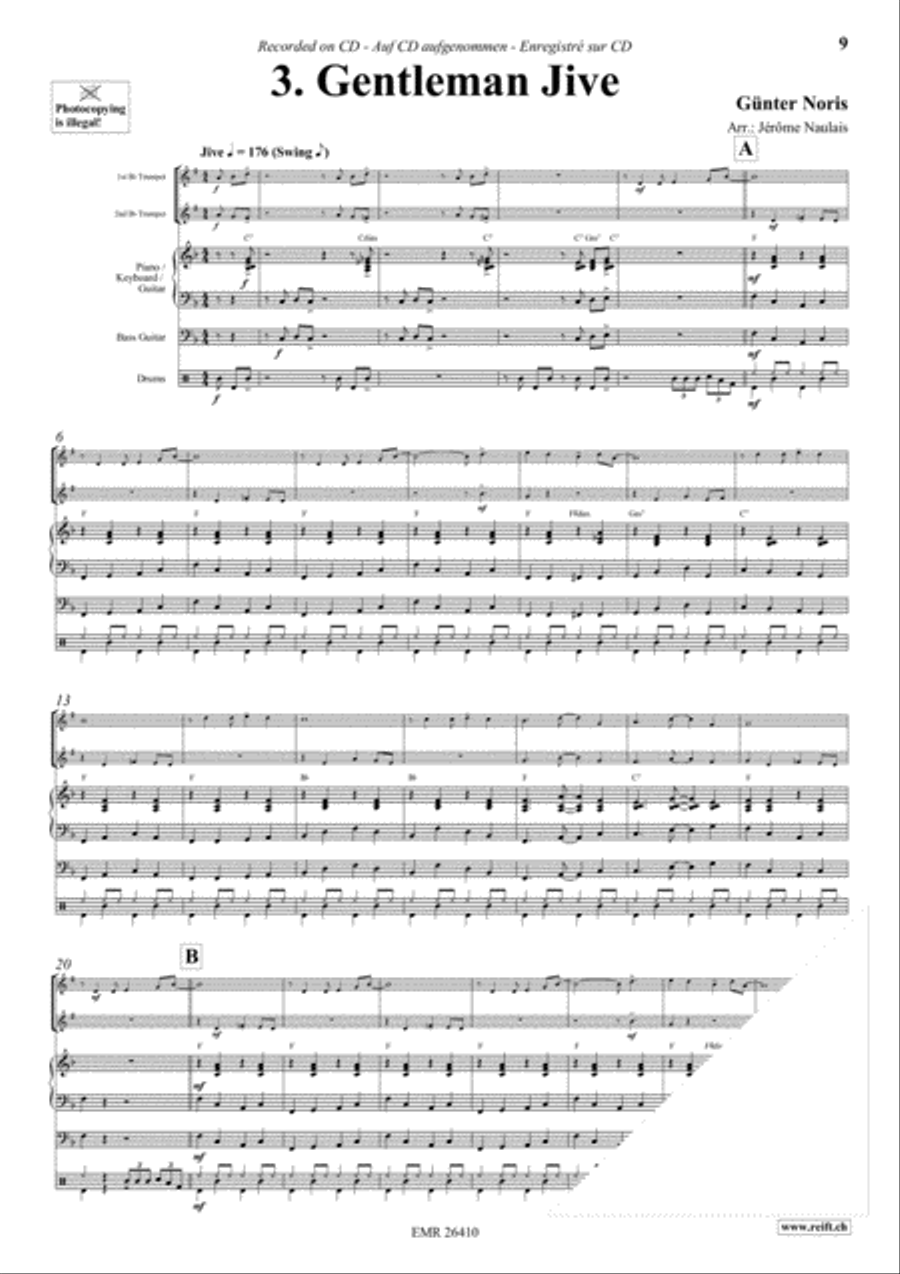 Let's Dance Volume 1 Let's Dance Volume 1 Trumpet Duet scores gallery preview page 5