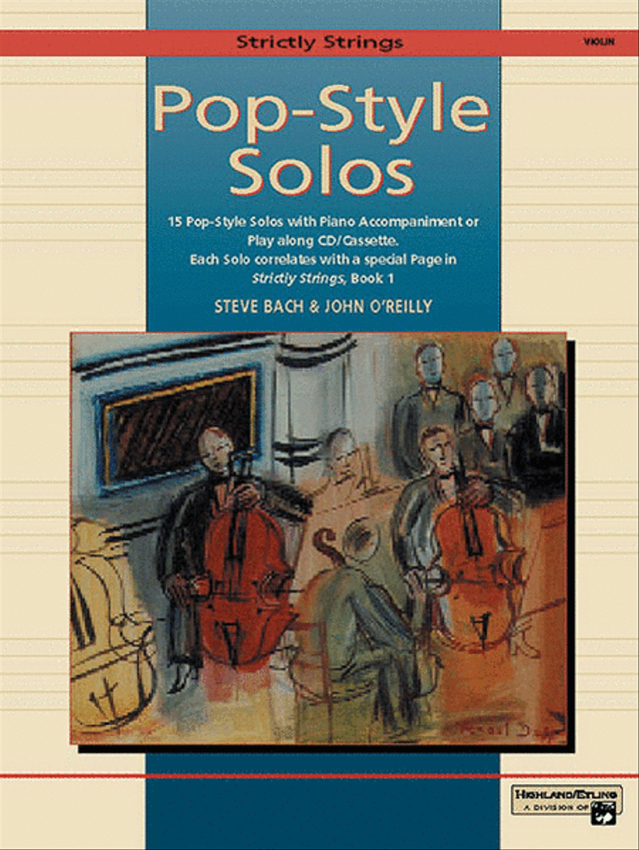 Strictly Strings Pop-Style Solos Chamber Orchestra scores gallery preview page 1