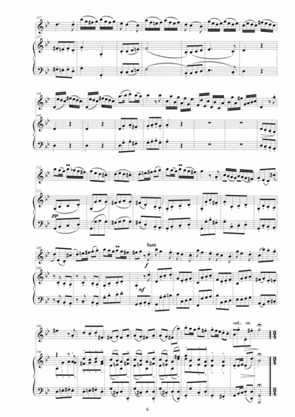 Vivaldi - Violin Concerto in G minor RV 317 Op.12 No.1 for Violin and Piano image number null