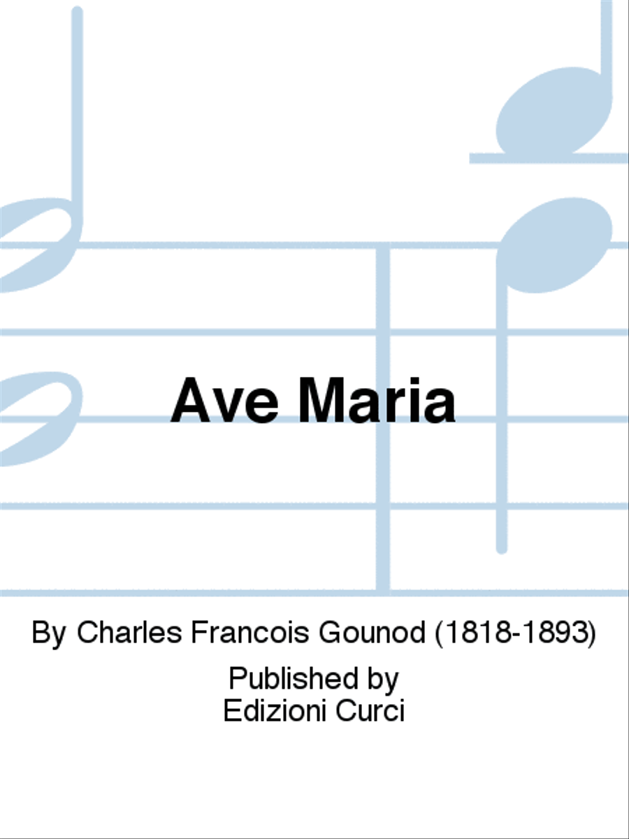 Ave Maria Piano Solo scores gallery preview page 1