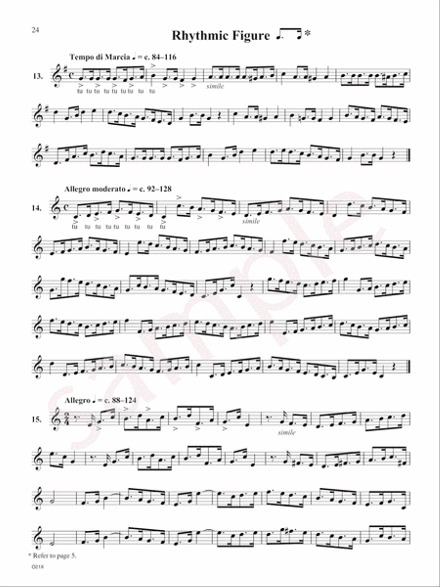 Complete Conservatory Method for Trumpet Trumpet scores gallery preview page 8