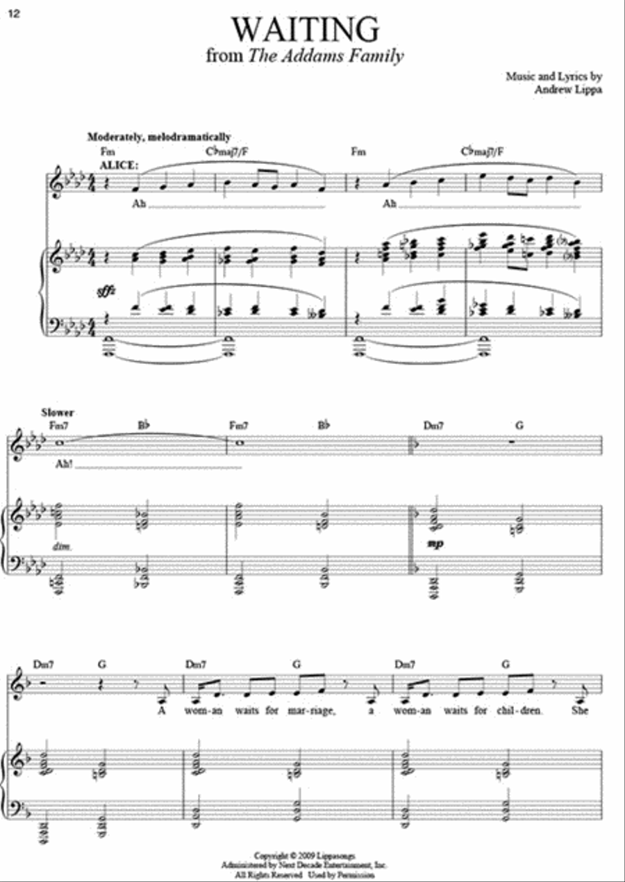 Contemporary Theatre Songs - Soprano Voice scores gallery preview page 4