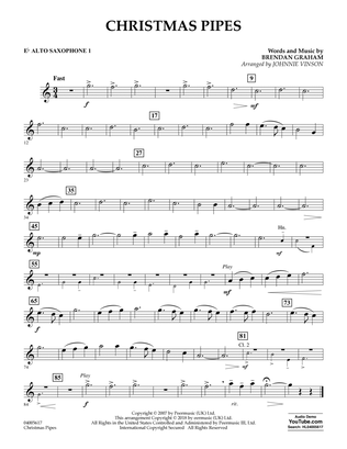 Christmas Pipes - Eb Alto Saxophone 1