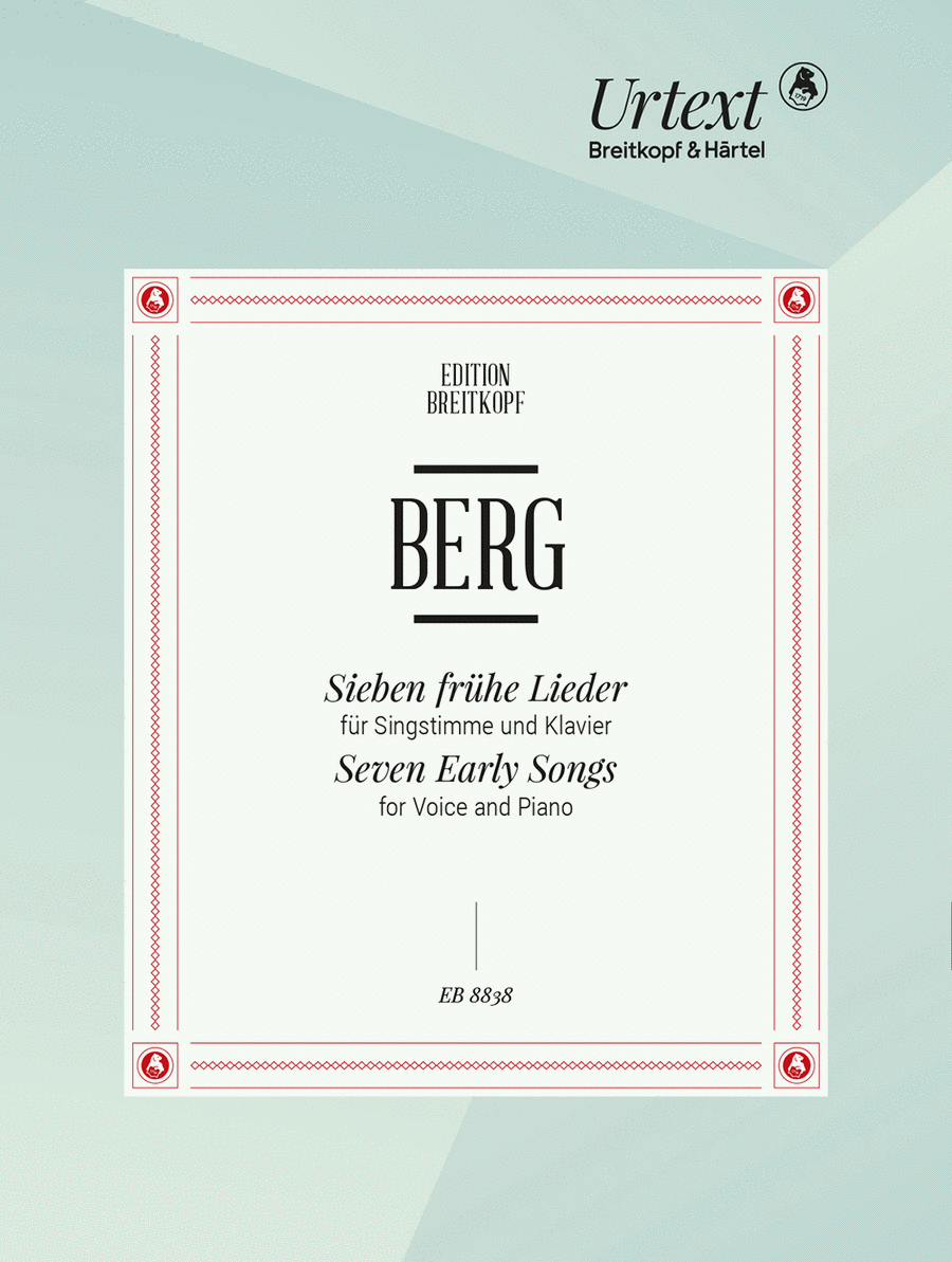 7 Early Songs Voice Solo scores gallery preview page 1