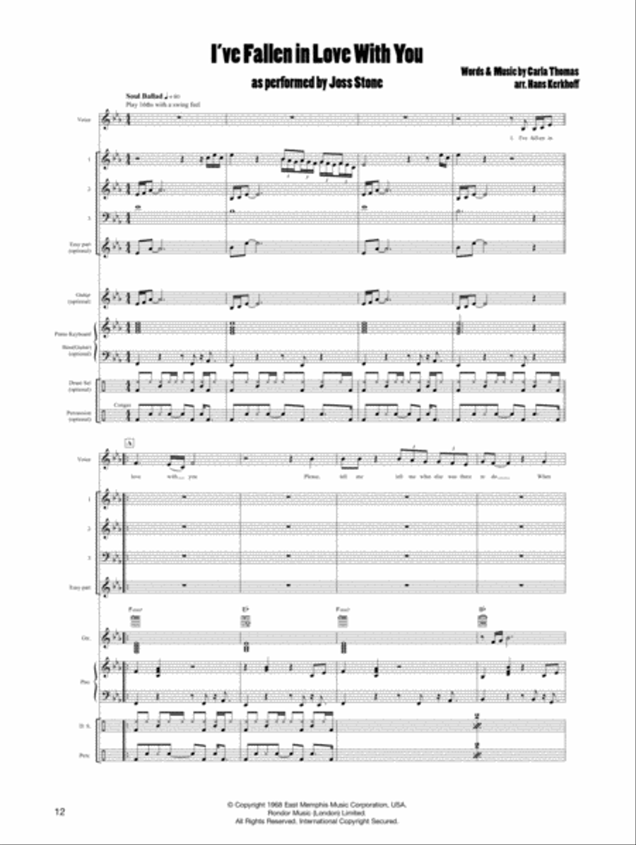 Begin the Band #1 Score scores gallery preview page 5