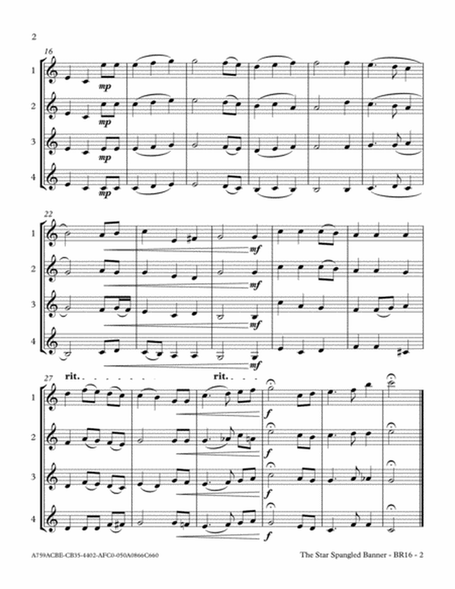 Star Spangled Banner (National Anthem) image number null