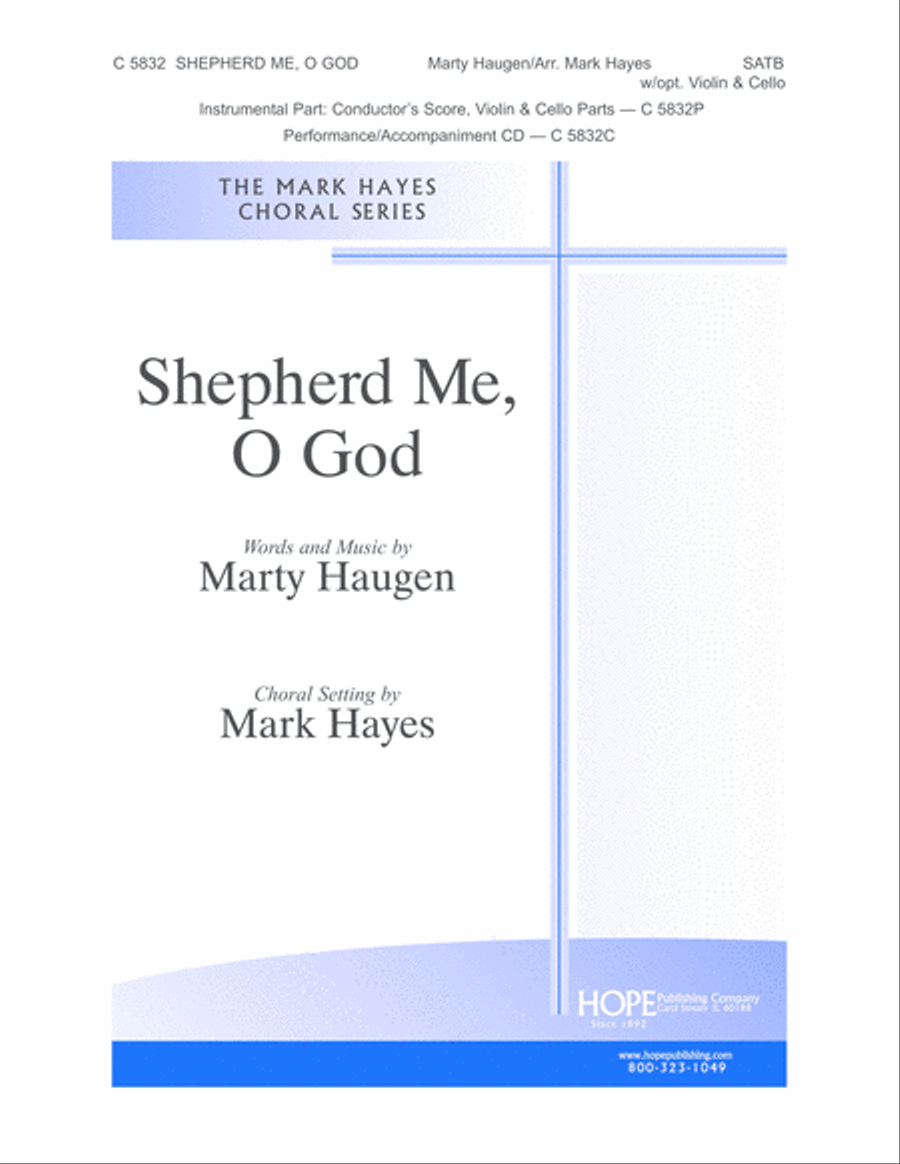Shepherd Me, O God 4-Part scores gallery preview page 2