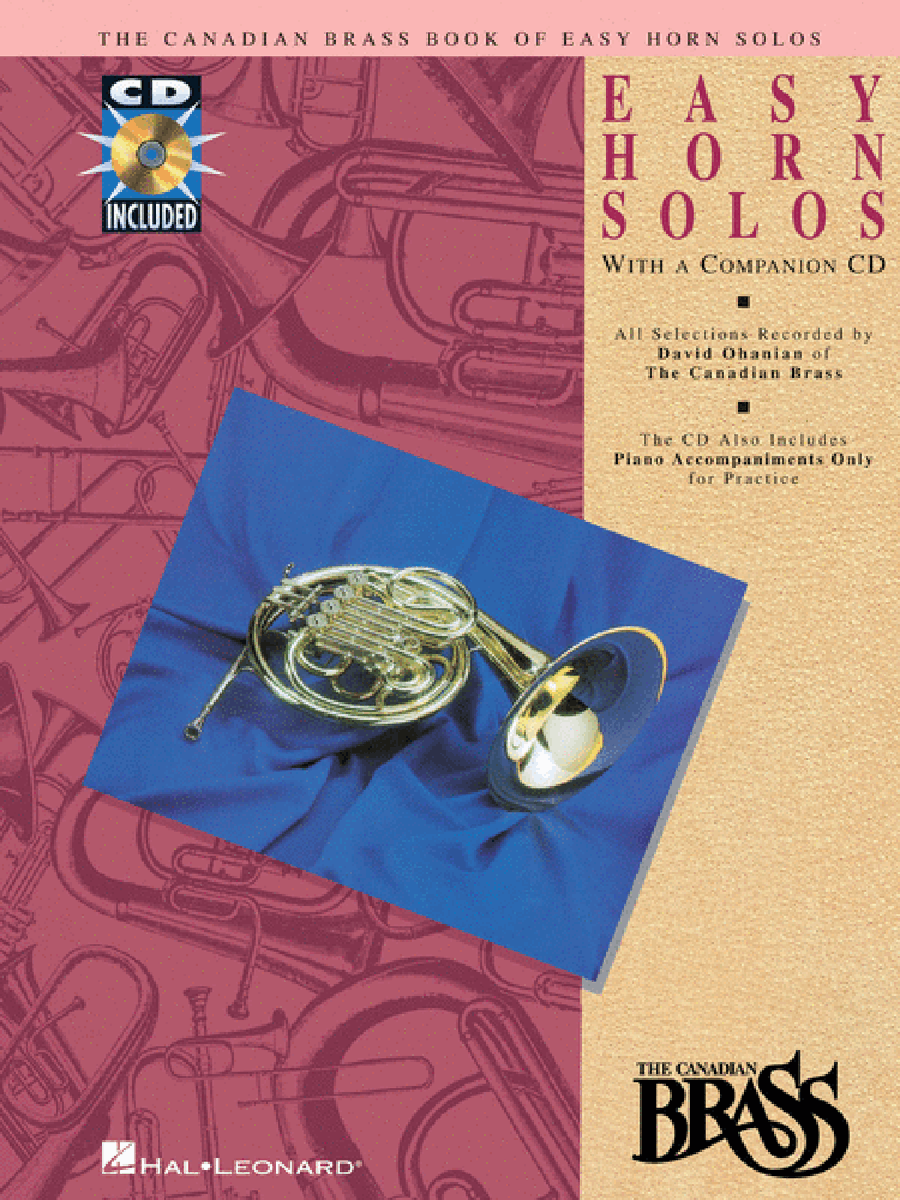 Canadian Brass Book of Easy Horn Solos Piano scores gallery preview page 1