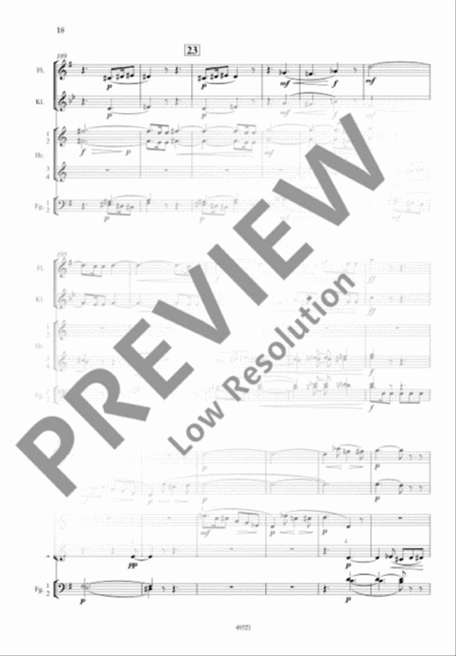 Tonstück E major Tonstück E major Bassoon scores gallery preview page 19