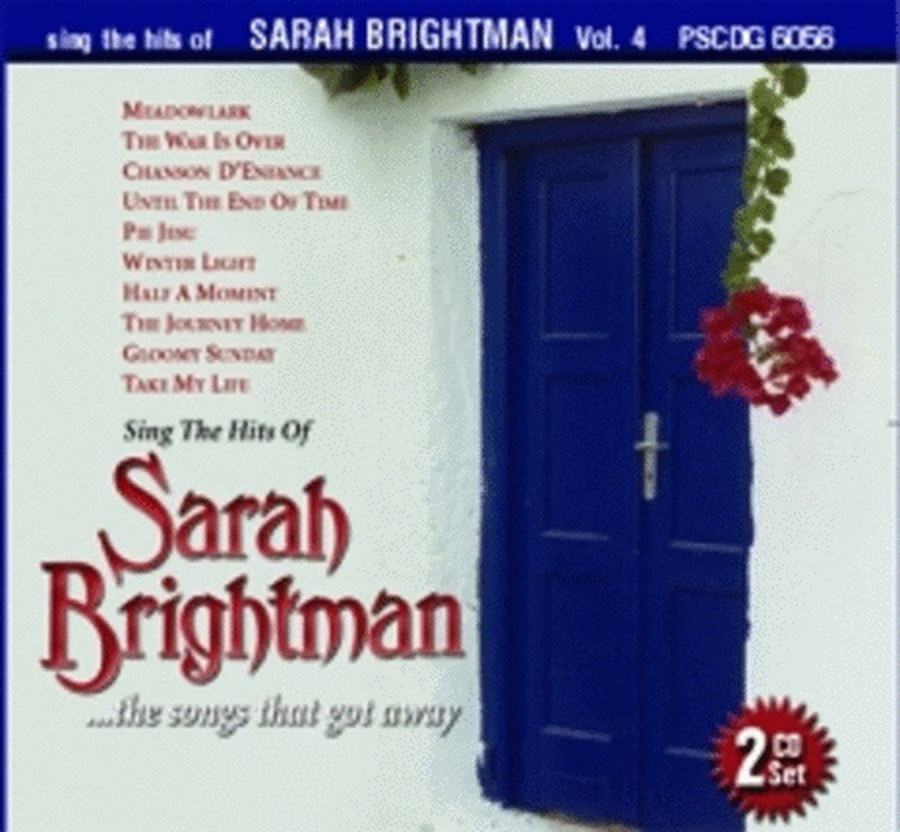 Sing The Hits Sarah Brightman Vol 4 2CDg*