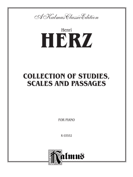 Collection of Studies, Scales, and Passages