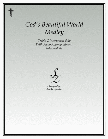 God's Beautiful World Medley (treble C instrument solo) image number null