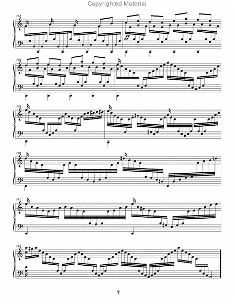 Variations on a Theme by Paganini Percussion Ensemble scores gallery preview page 8