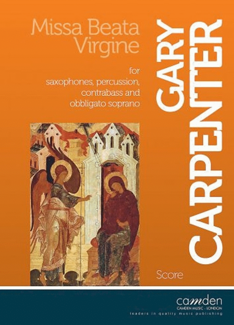 Missa Beata Virgine For Saxophone Ensemble Saxophone Ensemble scores gallery preview page 1