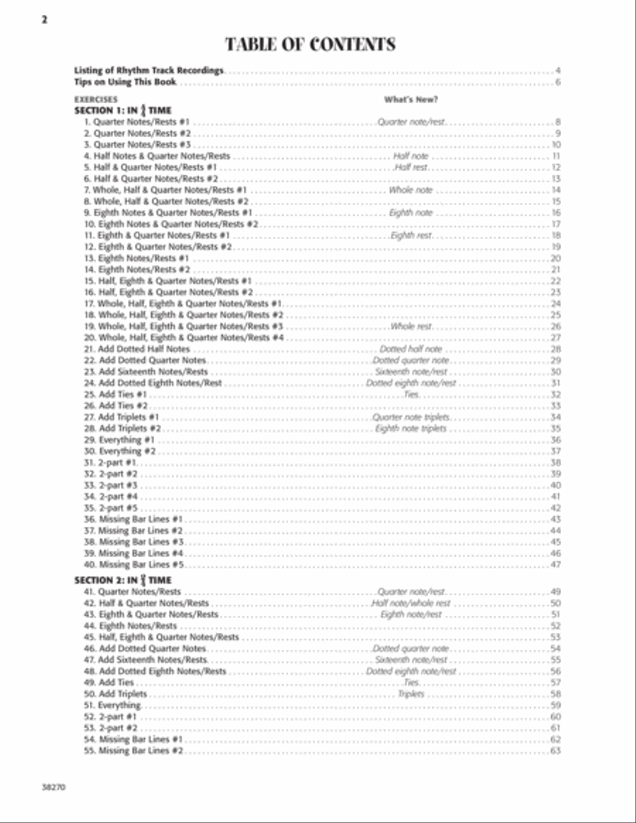 Rhythm Workshop Activity Books scores gallery preview page 8