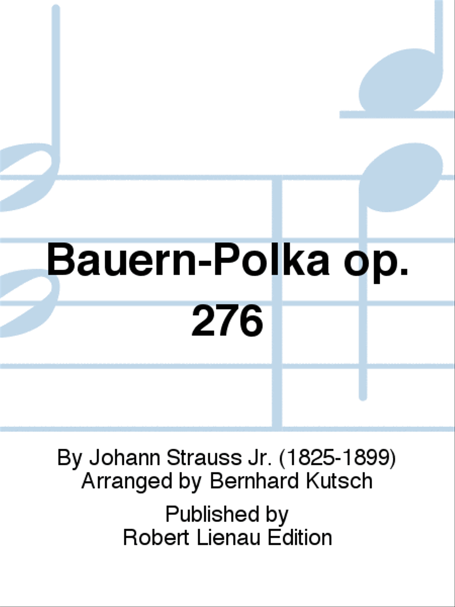 Bauern-Polka op. 276 Bauern-Polka op. 276 Concert Band scores gallery preview page 1