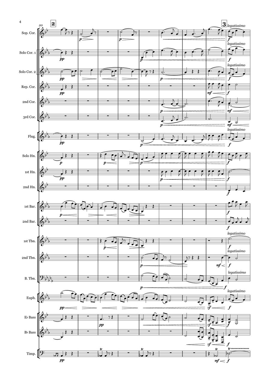 Nimrod Brass Band scores gallery preview page 4