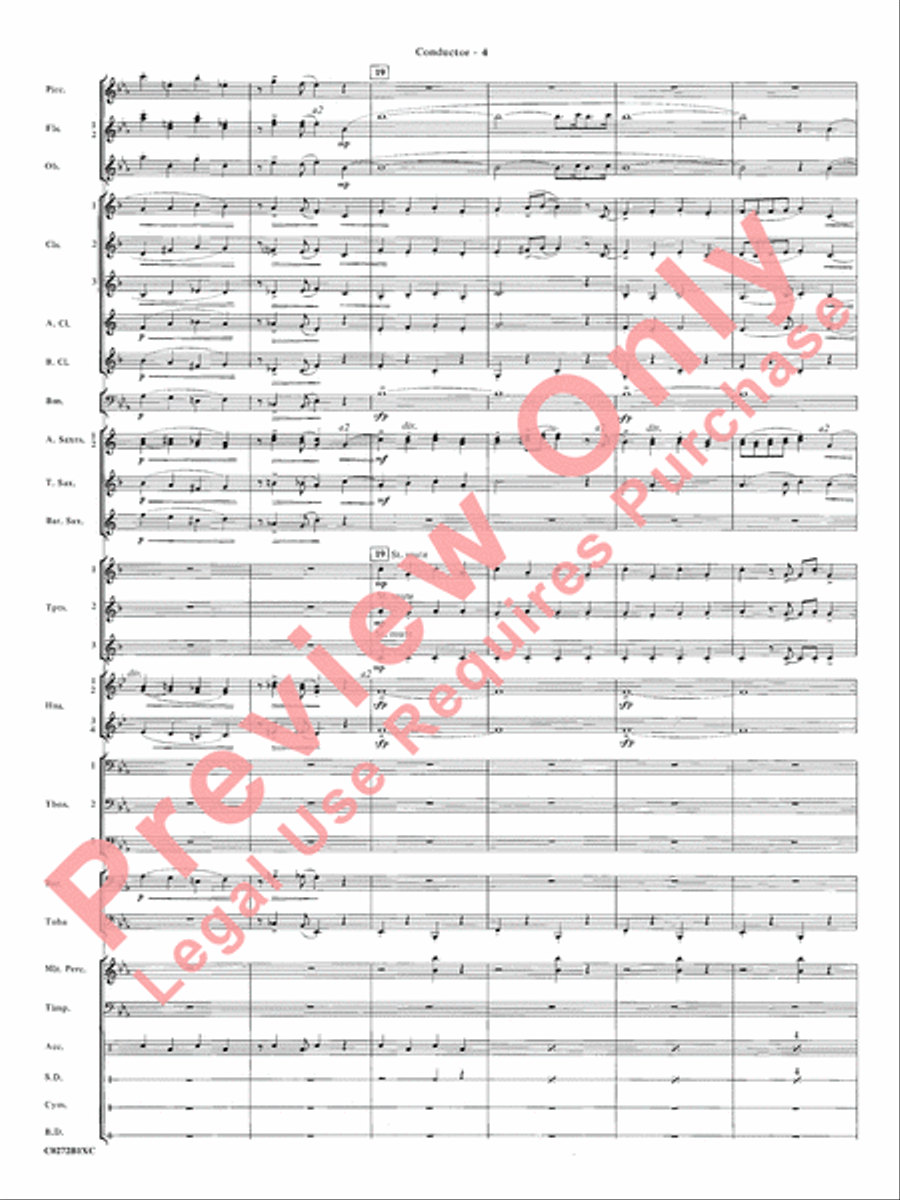Leroy Anderson: A Legacy in Sound Concert Band scores gallery preview page 7