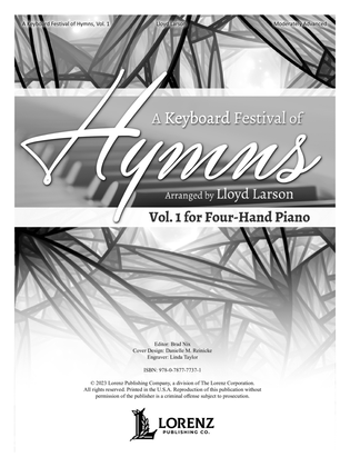 Book cover for A Keyboard Festival of Hymns, Vol. 1