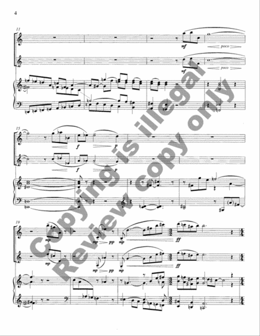 Odes English Horn scores gallery preview page 12