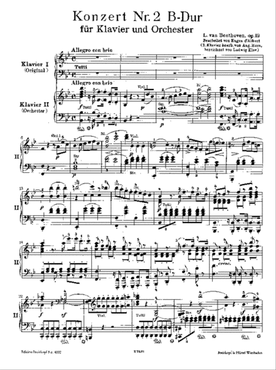 Piano Concertos Piano Concertos Piano scores gallery preview page 2