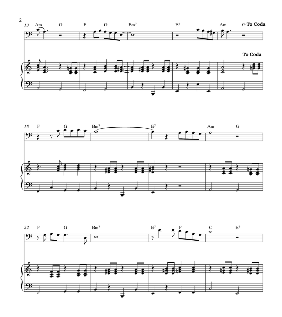 California Dreamin' Easy Piano scores gallery preview page 2