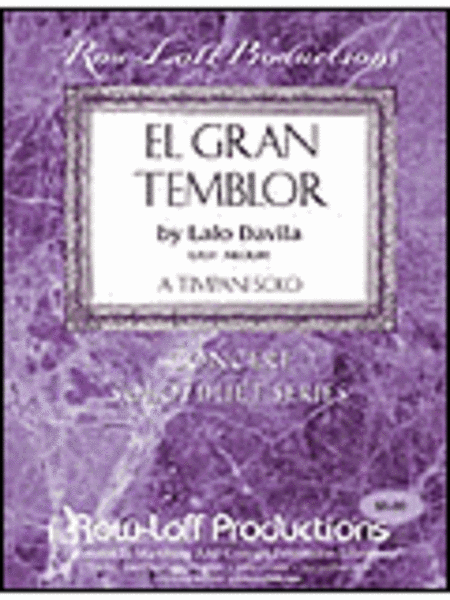 El Gran Temblor - Timpani Solo