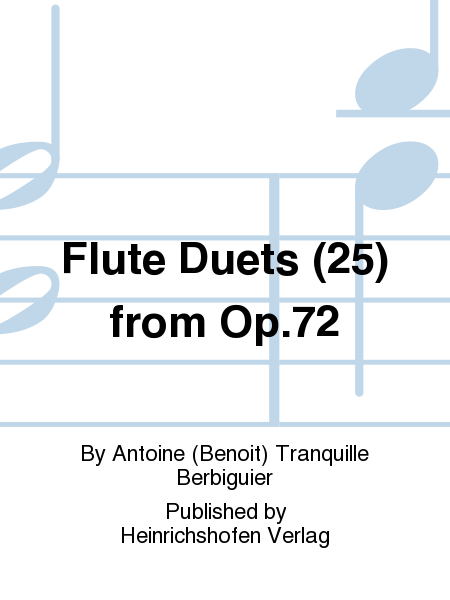 Flute Duets (25) from Op. 72