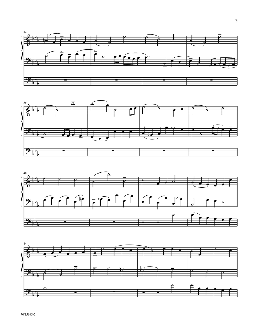 The Organist in Season: Summer Organ scores gallery preview page 5