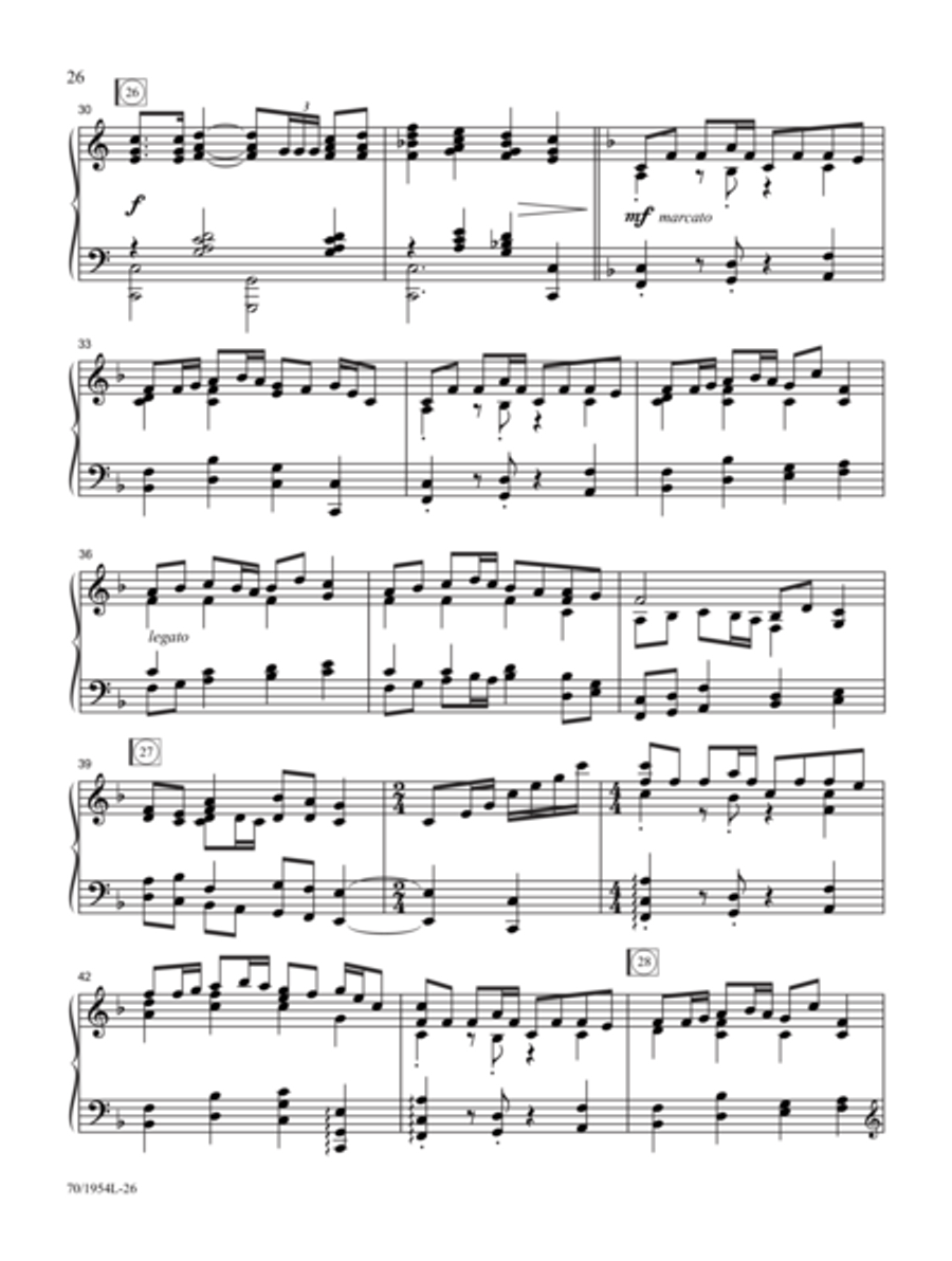 Christmas in Ivory Piano Solo scores gallery preview page 16