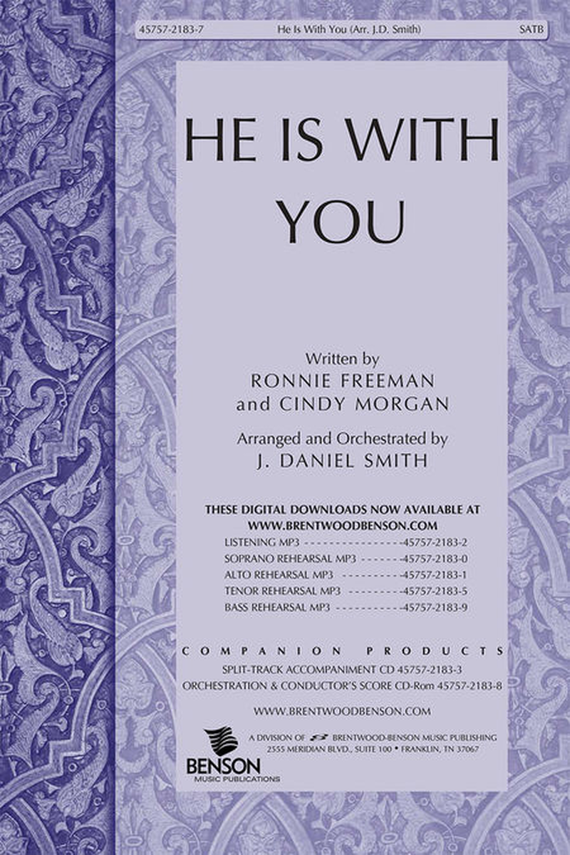 He Is With You (Split Track Accompaniment CD)