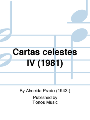 Book cover for Cartas celestes IV (1981)
