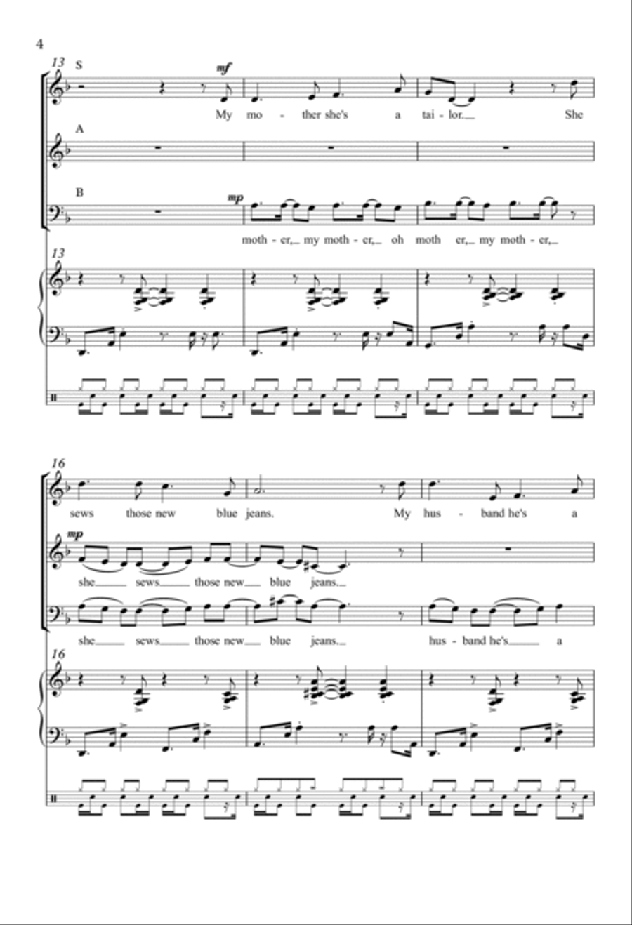 House of the Rising Sun 3-Part scores gallery preview page 3