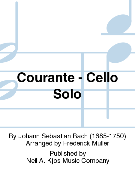 Courante - Cello Solo