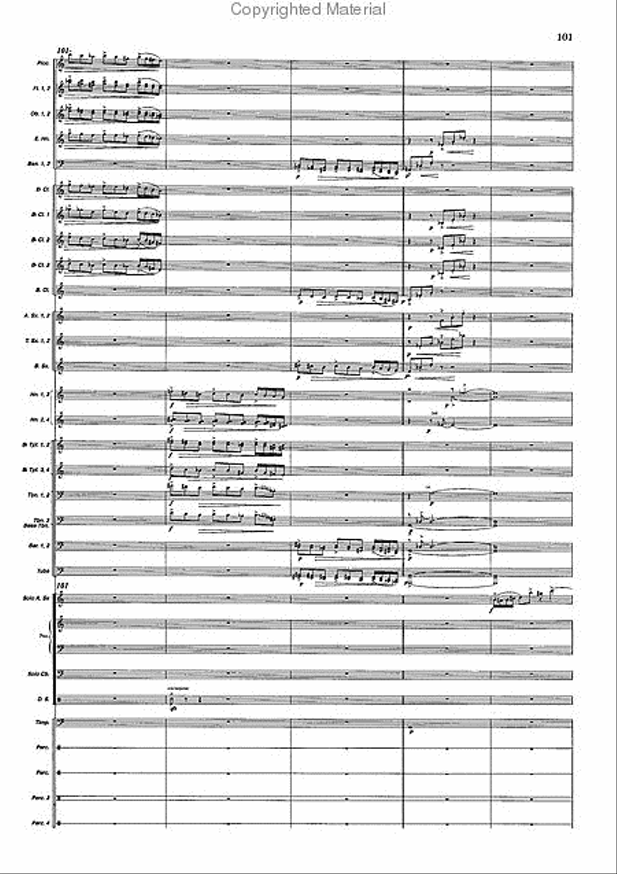 Concertango Concert Band scores gallery preview page 102