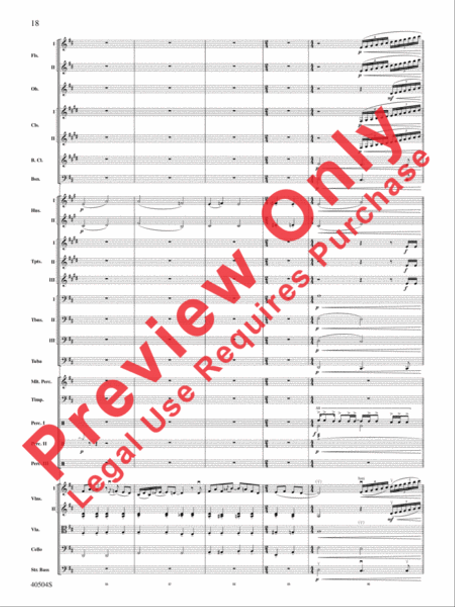 The Eagles on Tour The Eagles on Tour Full Orchestra scores gallery preview page 19