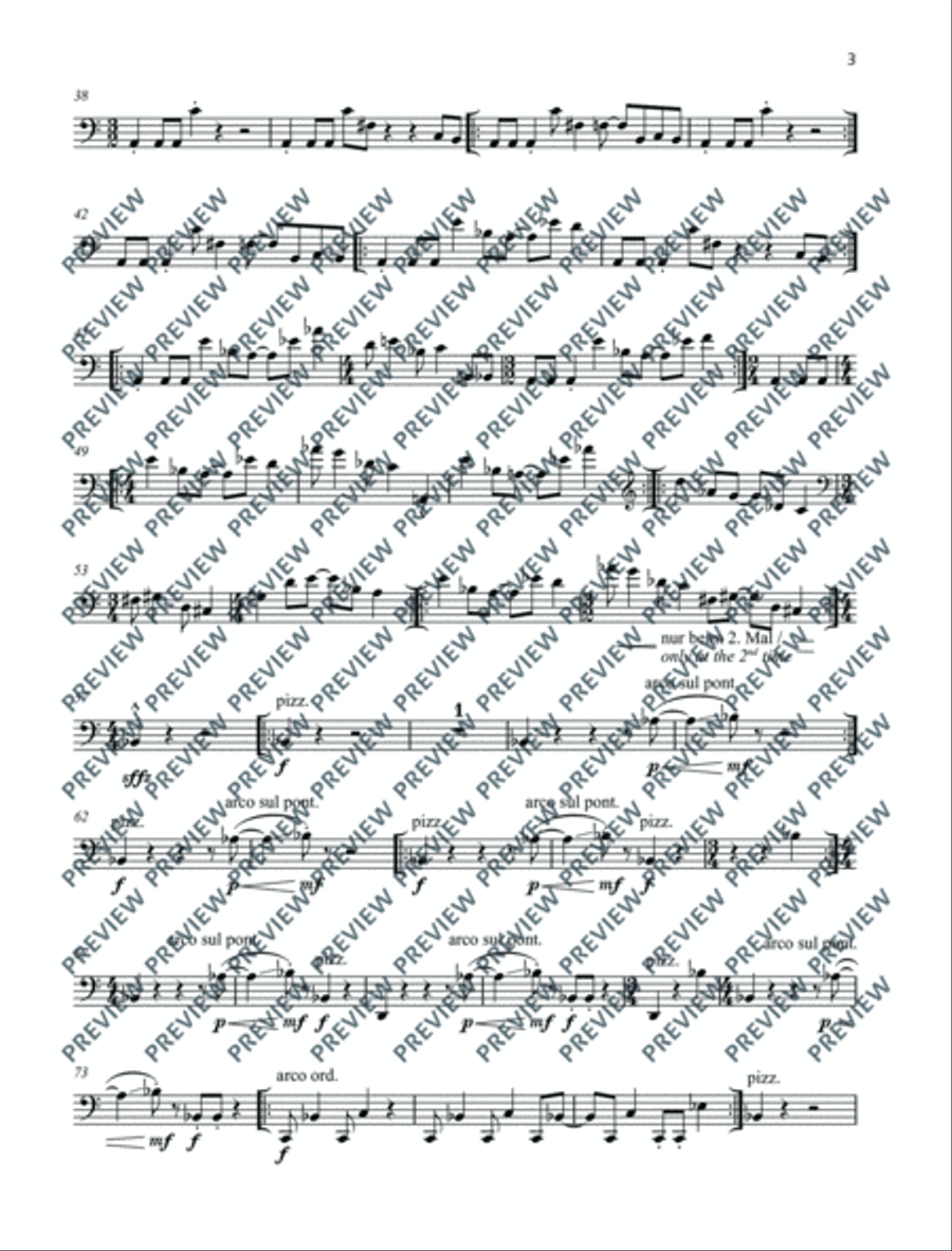 Zwei Studien zu einer Landschaft Piano Accompaniment scores gallery preview page 19
