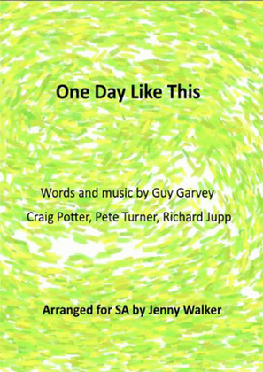 Book cover for One Day Like This