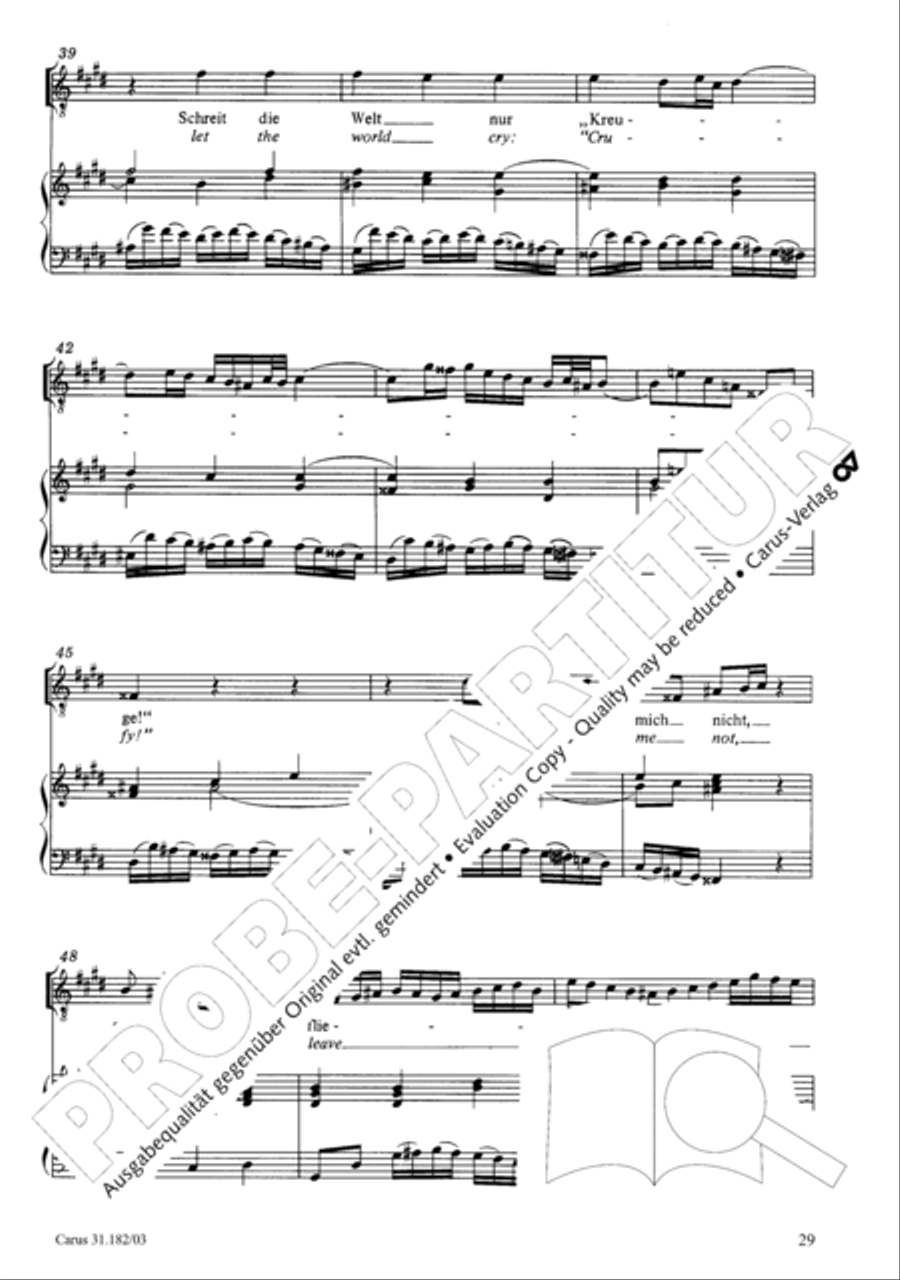 Himmelskonig, sei willkommen (King of heaven, be most welcome) ATB scores gallery preview page 29