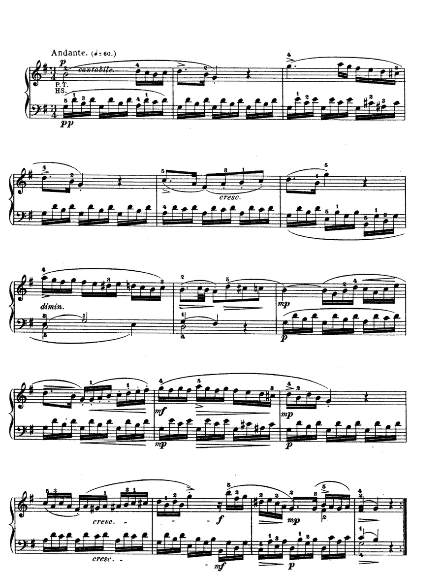 Mozart - Piano Sonata in C major K 545 Piano Solo scores gallery preview page 5