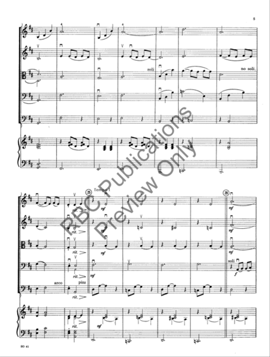 Colorado Suite String Orchestra scores gallery preview page 8